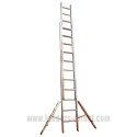 Clow EN131 Professional Window Cleaners Aluminium Double Extension Ladder