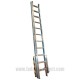Clow EN131 Professional Window Cleaners Aluminium Double Extension Ladder stabiliser closed