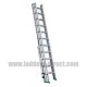 Clow EN131 Professional Aluminium Triple Section Extension Ladder 