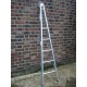 Aluminium Pointer Window Cleaners Ladder single section against wall
