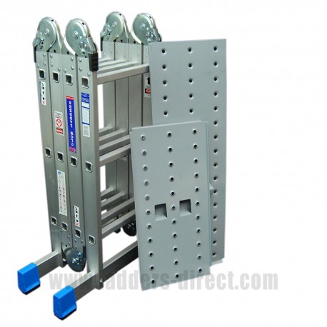 Folding Multi-Function Ladder all components