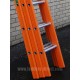 Aluglas Glassfibre Extension Ladder (Push Up) to BS EN131 triple section ladder base