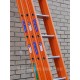 Aluglas Glassfibre Extension Ladder (Push Up) to BS EN131 Clow branding