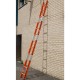 Clow Euroglas Glassfibre Surveyors Ladder against wall