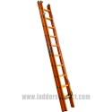 Clow Euroglas All Glassfibre Rope Operated Extension Ladder to EN131