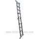 Clow EN131 Professional Folding Telescopic Step Ladder as single section ladder