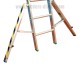 Clow EN131 Professional Aluminium Double Extension Ladder close up of stabiliser