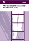 Toolbox Talk on Leaning Ladder and Stepladder Safety